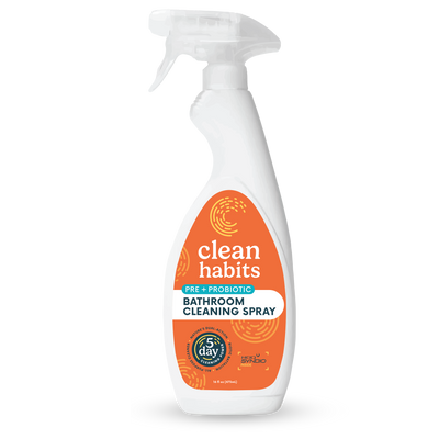 Pre + Probiotic Bathroom Cleaning Spray: Protects for 5 Days
