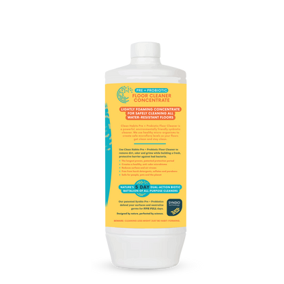 Clean Habits Pre + Probiotic Floor Cleaner right side label