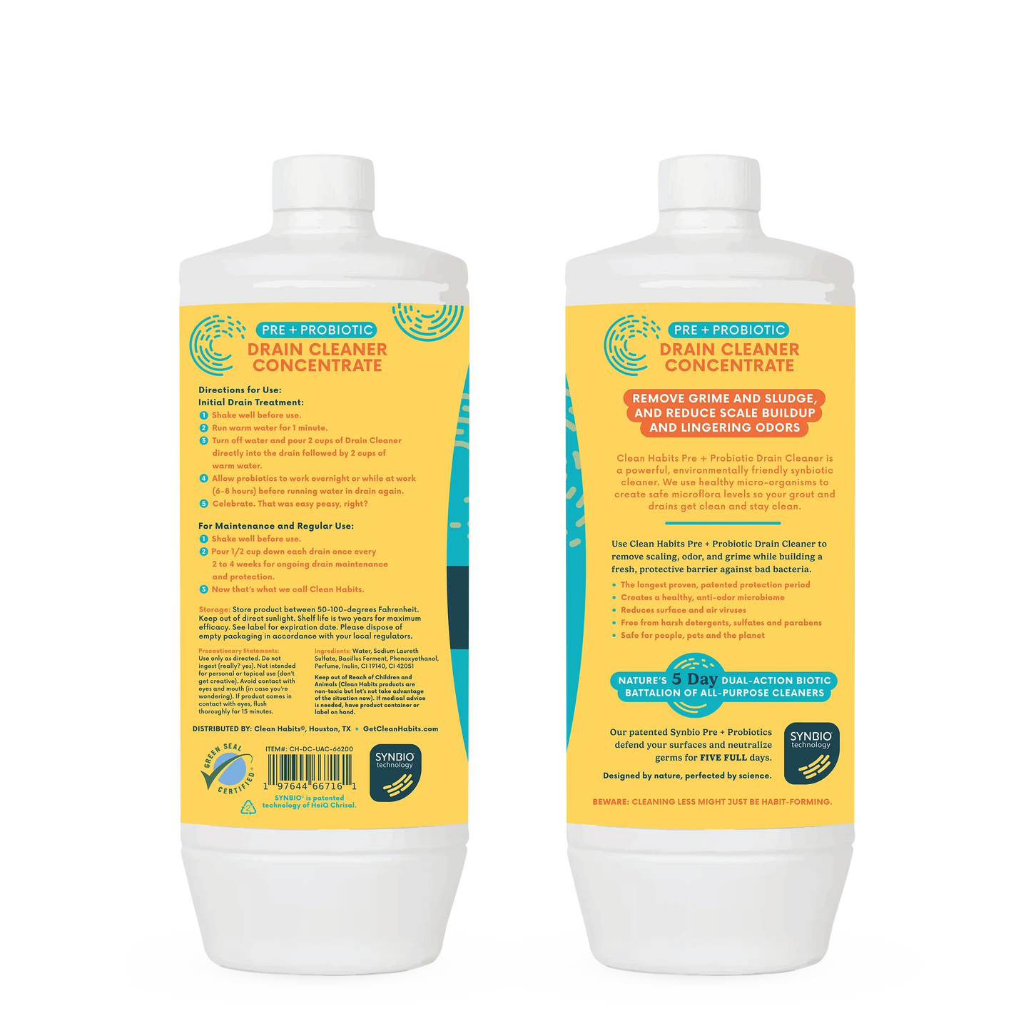 Variety Pack: Pre + Probiotic Floor & Drain Cleaners
