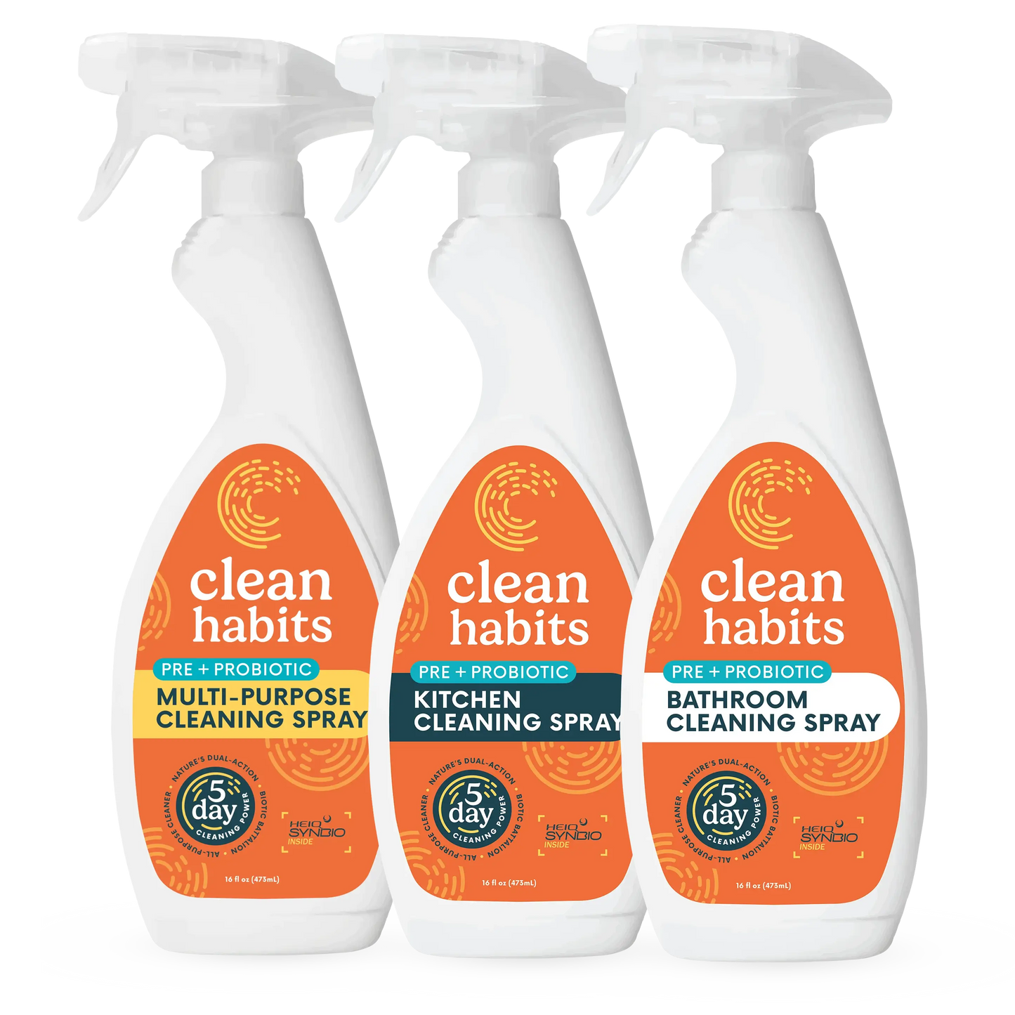 Variety Pack: Pre + Probiotic Cleaning Sprays