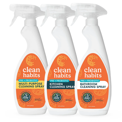 Variety Pack: Pre + Probiotic Cleaning Sprays